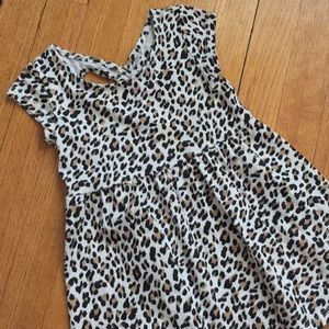Leopard print dress